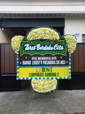 Papan Bunga Duka di Cangkringan