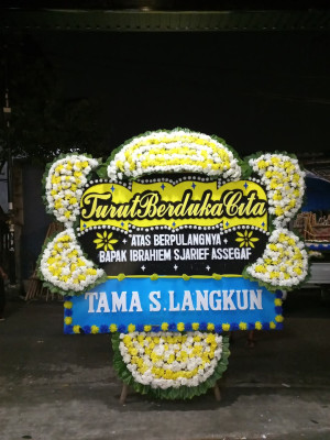 Papan Bunga Duka di Cangkringan