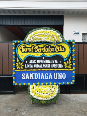 Papan Bunga Duka di Cangkringan