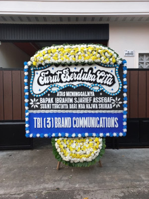Papan Bunga Duka di Cangkringan